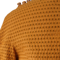 Blusa Paula Raia Cropped Mostarda - 38