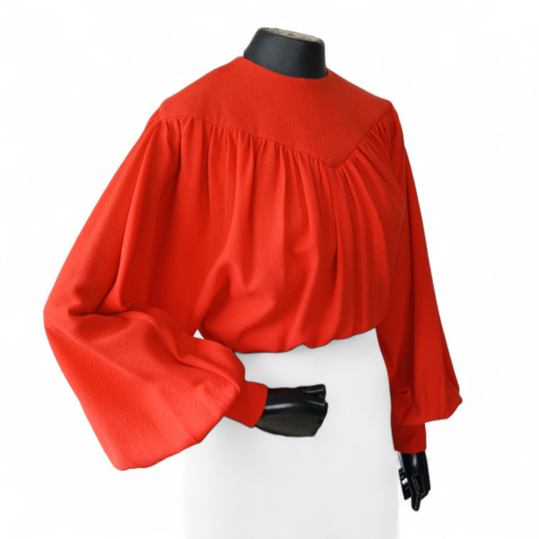 Blusa Paula Raia Cropped Vermelho - 36 
