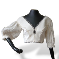 Cropped Zimmermann Em Linho Off White-36