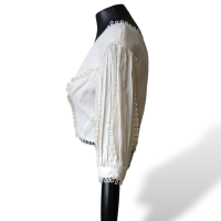 Cropped Zimmermann Em Linho Off White-36