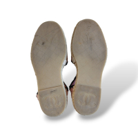 Espadrille Chanel Crochê Bicolor - 35 Espadrille Chanel Crochê Bicolor - 35