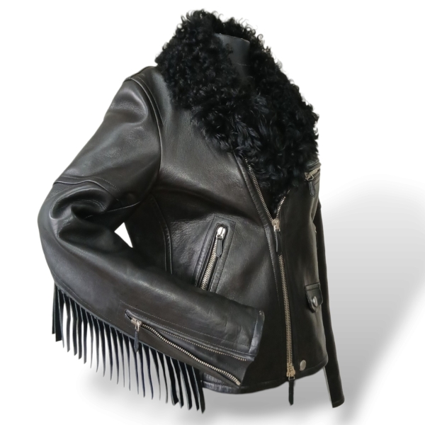 Jaqueta Burberry Couro Preto - 44