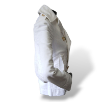 Jaqueta Dsquared2 Tecido Branco - PP Jaqueta Dsquared2 Tecido Branco - PP