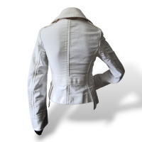 Jaqueta Dsquared2 Tecido Branco - PP Jaqueta Dsquared2 Tecido Branco - PP