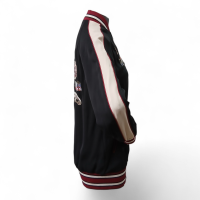 Jaqueta Bomber Valentino de Seda Bordada-38