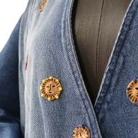 Jaqueta Wai Wai + Betina de Lucca Jeans - G Jaqueta Wai Wai + Betina de Lucca Jeans - G