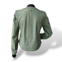 Jaqueta Zadig & Voltaire Verde em Couro - M