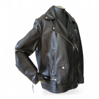 Jaqueta Zara em Couro Preta - M