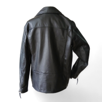 Jaqueta Zara em Couro Preta - M