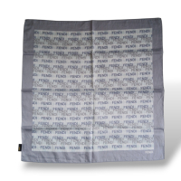 Lenço Fendi Monograma Azul