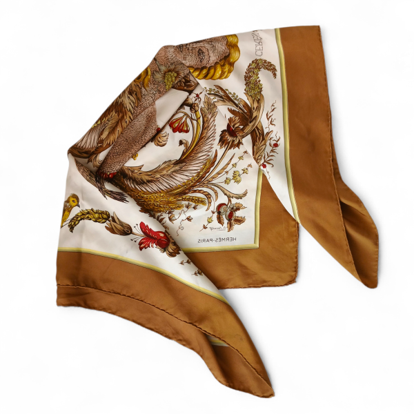 Lenço Hermès Estampado Medusa