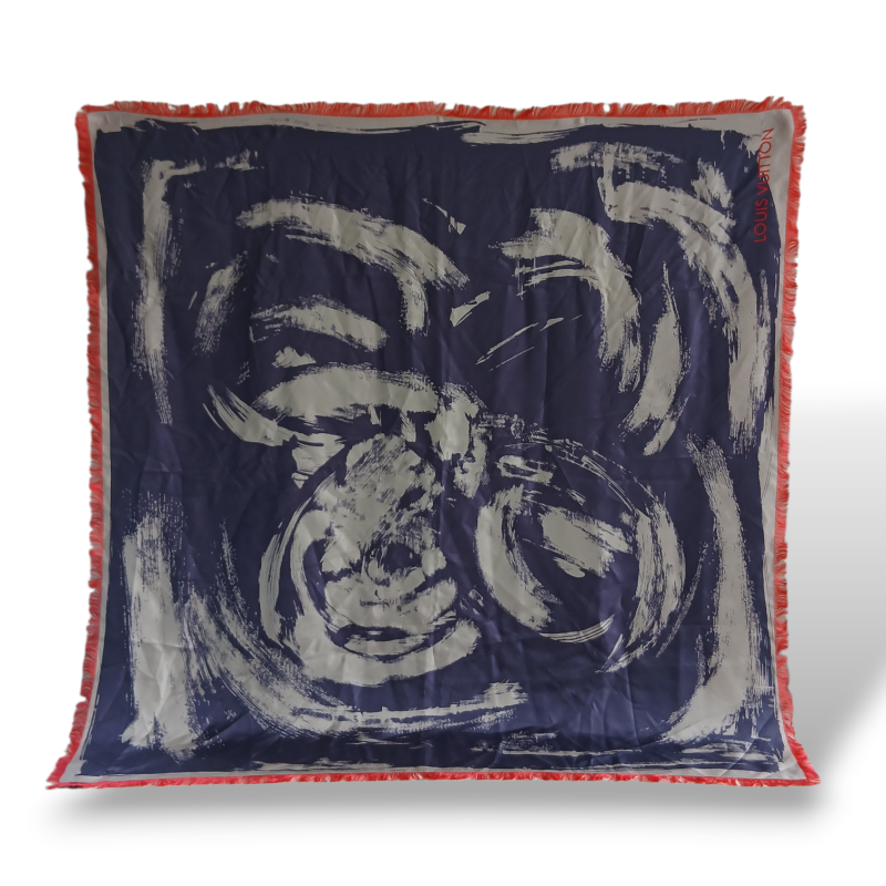 Lenço Louis Vuitton Estampado