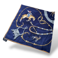 Lenço Hermès Pampa Azul 