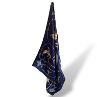 Lenço Hermès Pampa Azul 