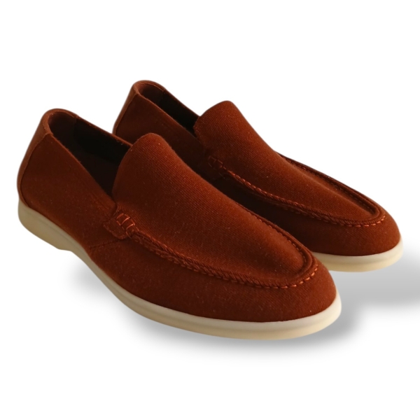 Loafer Loro Piana Summer Knitted Walk Terracota - 38 
