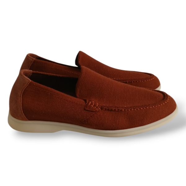 Loafer Loro Piana Summer Knitted Walk Terracota - 38 
