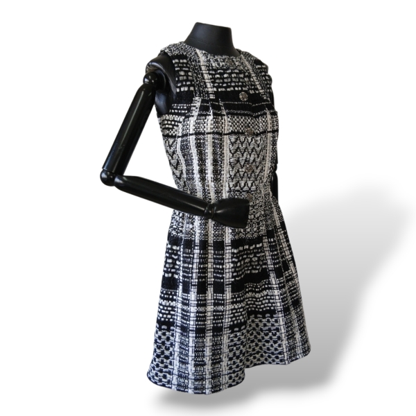 Macacão Chanel Tweed Bicolor - 36