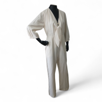 Macacão Cris Barros Off White - 38