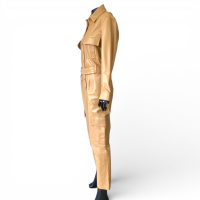 Macacão Mixed Caramelo Couro-38