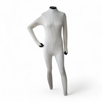 Macacão Anselmi Off White Canelado-U