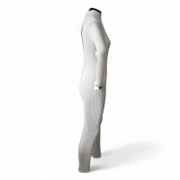 Macacão Anselmi Off White Canelado-U