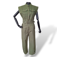 Macacão NK Store Sarja Verde Militar-40 Macacão NK Store Sarja Verde Militar-40