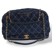 Bolsa Chanel Large Express Bowling + Mala Chanel Coco Case Trolley Jeans