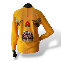 Malha Gucci Bordada Amarela - M 