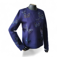 Moletom Valentino Marinho Borboleta -P