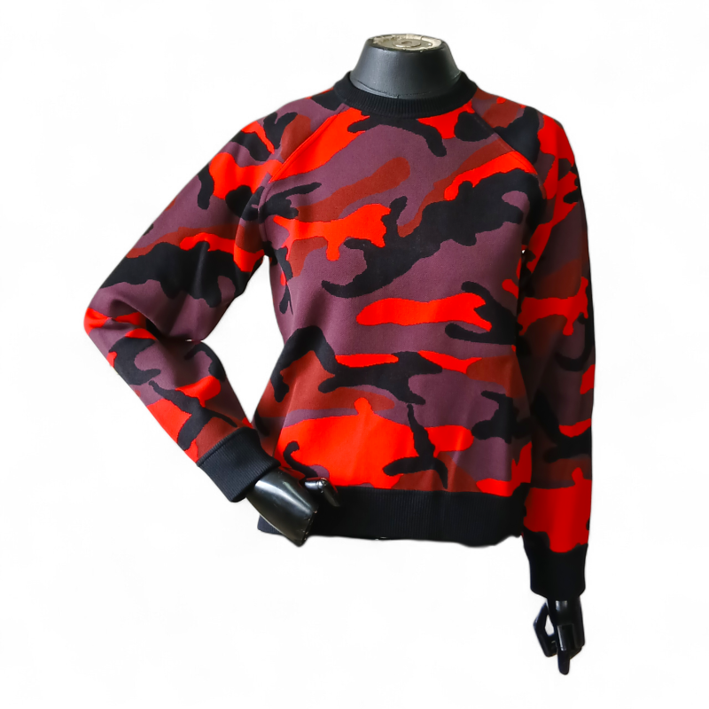 Malha Valentino Camuflada Vermelha - P 