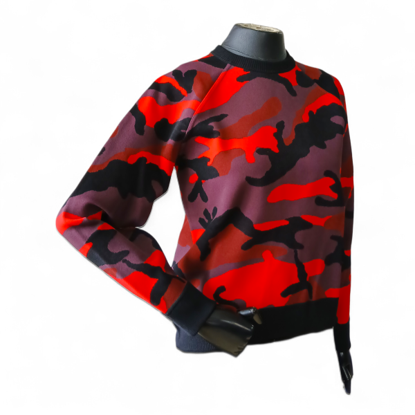 Malha Valentino Camuflada Vermelha - P 