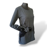 Camiseta Talie NK Tecido Cinza - G Camiseta Talie NK Tecido Cinza - G