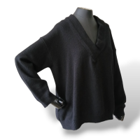 Malha Valentino Cashmere Preto-P