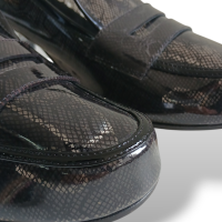 Mocassim Chanel Transparência Preto - 38