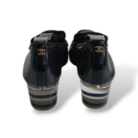 Mocassim Chanel Transparência Preto - 38