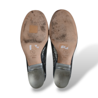 Mocassim Chanel Transparência Preto - 38