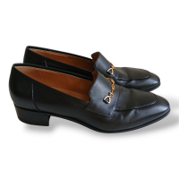 Mocassim Gucci Interlocking G Horsebit Preto-38