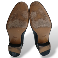 Mocassim Gucci Interlocking G Horsebit Preto-38