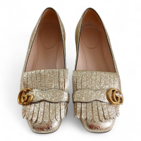 Sapatilha Gucci Dourada-39