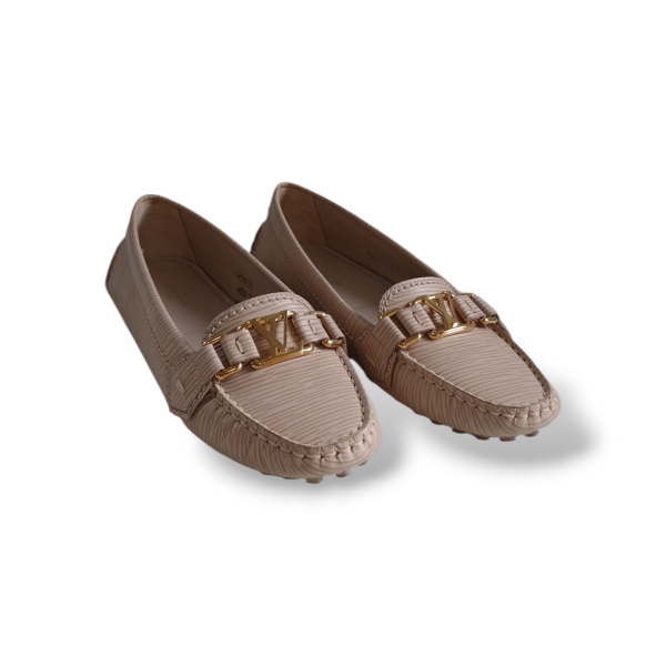 Mocassim Louis Vuitton Bege - 34 