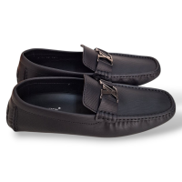 Mocassim Louis Vuitton Monte Carlo Epi Preto - 42