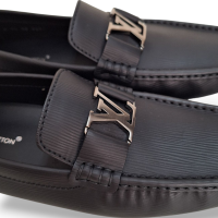 Mocassim Louis Vuitton Monte Carlo Epi Preto - 42