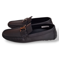 Mocassim Louis Vuitton Monte Carlo Epi Preto - 42