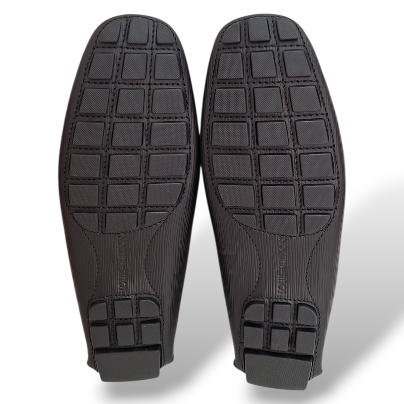 Mocassim Louis Vuitton Monte Carlo Epi Preto - 42