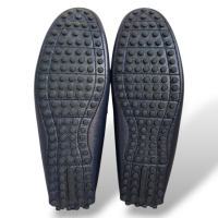 Mocassim Louis Vuitton Azul Marinho com Fivela - 42