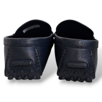Mocassim Louis Vuitton Azul Marinho com Fivela - 42