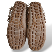 Mocassim Valentino em Suede Fendi com Franjas-39