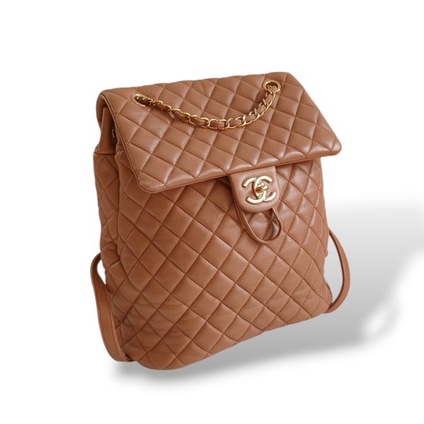Mochila Chanel Urban Spirit Caramelo 