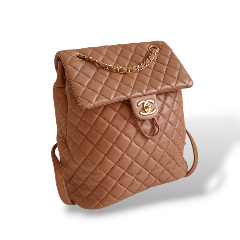 Mochila Chanel Urban Spirit Caramelo 