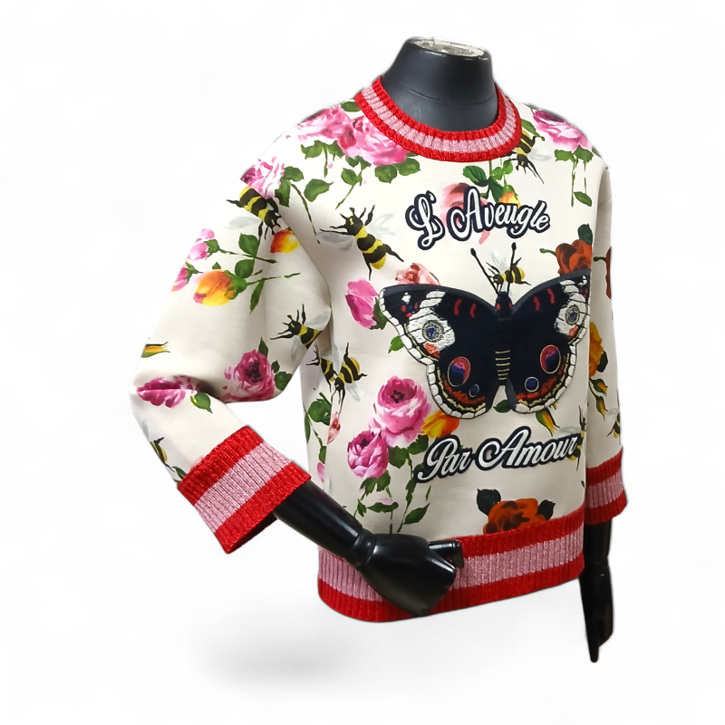 Moletom Gucci Estampado Borboletas-PP
